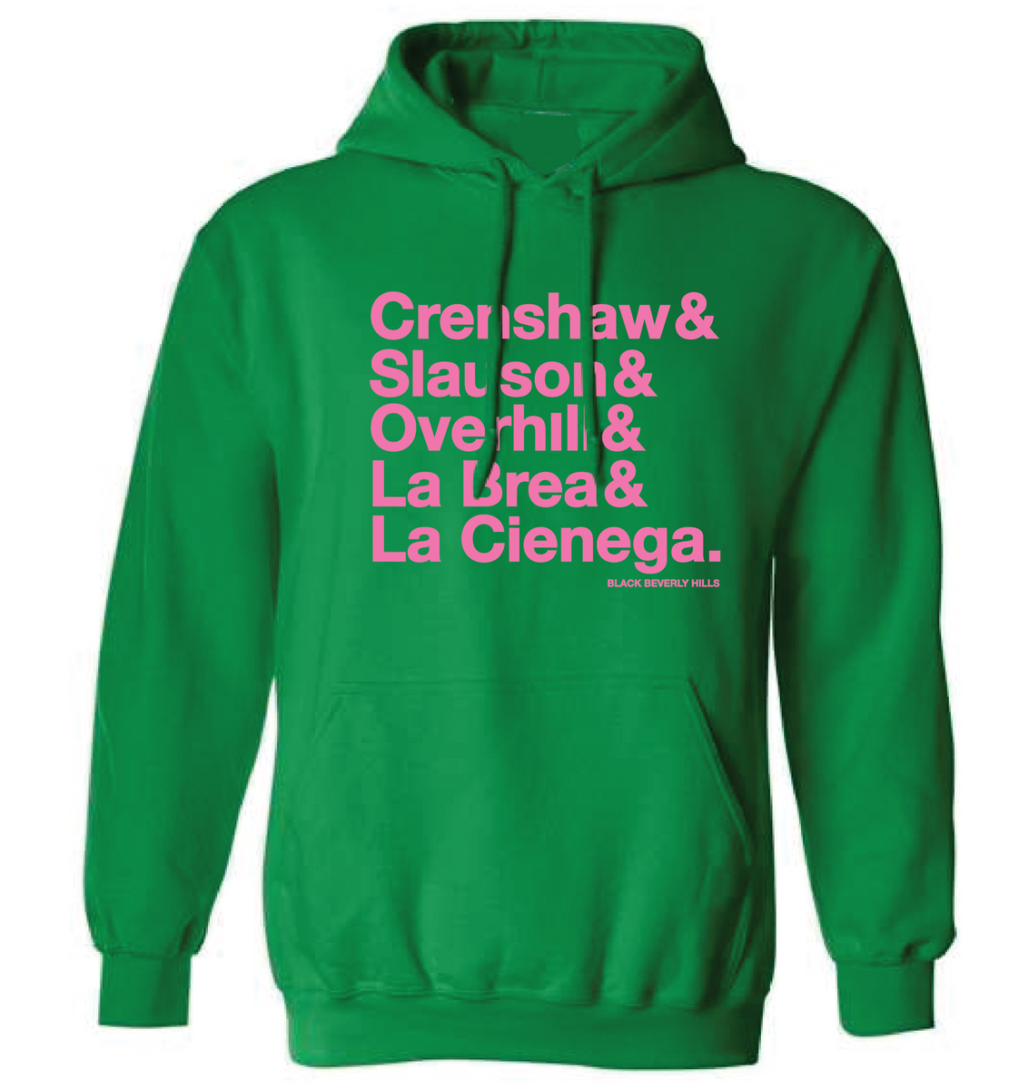 Green beverly hills clearance hoodie